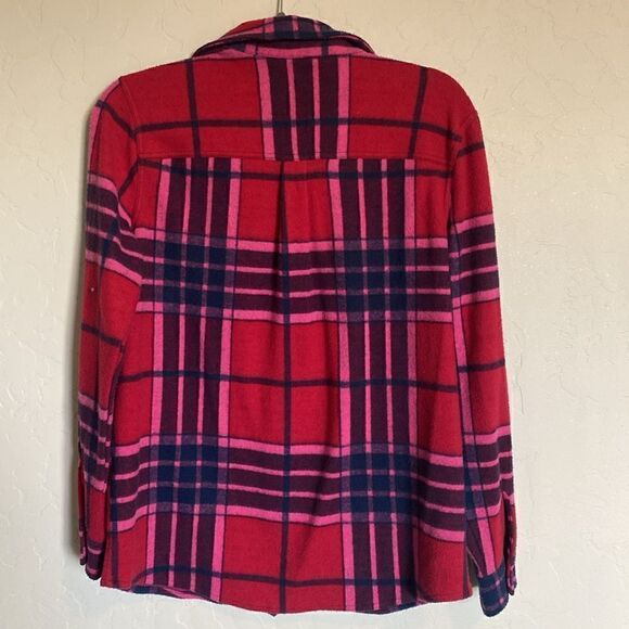 Red and pink flannel fleece - Picture 4 of 5